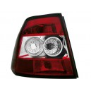 Čirá světla Opel Vectra B 95-99 – červená/krystal