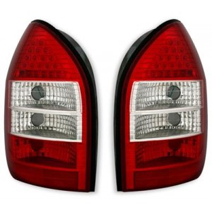 Zadní čirá světla Opel Zafira A 99-05 – LED, červená/bílá