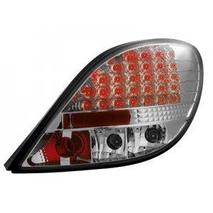 Čirá světla Peugeot 207 06-09 – LED, krystal