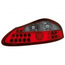 Čirá světla Porsche Boxster 986 96-04 - LED, červená/krystal