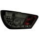 Čirá světla Seat Ibiza 6J 04.08+ _ LED, černá/kouřová