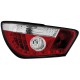 Čirá světla Seat Ibiza 6J 04.08+ _ LED, červená/krystal