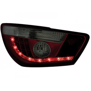 Čirá světla Seat Ibiza 6J 04.08+ _ LED, červená/kouřová