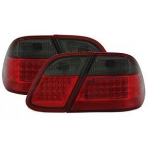 Čirá světla Mercedes Benz CLK C208 97-02 – LED, červená/černá