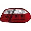 Čirá světla Mercedes Benz CLK C208 97-02 – červená/krystal