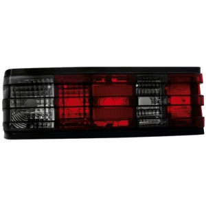 Zadní čirá světla Mercedes Benz W201 82-93 190E – červená/černá