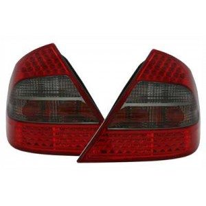 Zadní světla Mercedes Benz W211 E-tř. 02-06 – LED, červená/kouřová