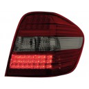 Čirá světla Mercedes Benz W164 M-tř. 05-08 - LED, červená/kouřová