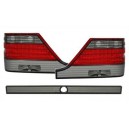 Zadní světla Mercedes Benz W140 97-99 S-tř. - LED, červená/černá