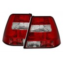 Zadní čirá světla VW Bora 99-05 – červená/krystal