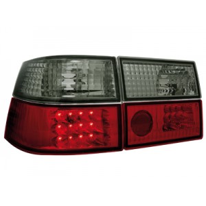 Čirá světla VW Corrado 88-95 – LED, červená/kouřová
