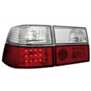 Čirá světla VW Corrado 88-95 – LED, červená/krystal