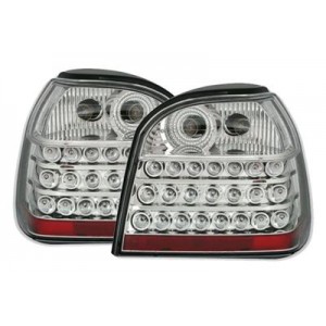 Čirá světla VW Golf III 91-98 – LED, krystal