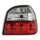 Čirá světla VW Golf III 91-98 – červená/krystal