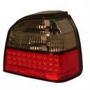 Čirá světla VW Golf III 91-98 – LED, červená/černá