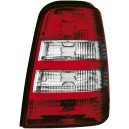 Čirá světla VW Golf III Variant 93-00 – červená/krystal
