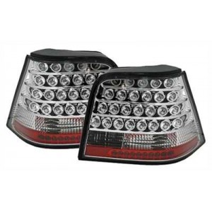 Čirá světla VW Golf IV 97-06 – LED, krystal