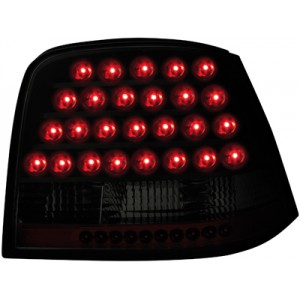 Čirá světla VW Golf IV 97-06 – LED, černá/kouřová