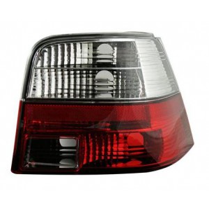 Čirá světla VW Golf IV 97-06 – červená/krystal