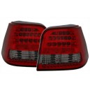 Zadní čirá světla VW Golf IV 97-06 – LED, červená/kouřová