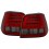 Zadní čirá světla VW Golf IV 97-06 – LED, červená/kouřová