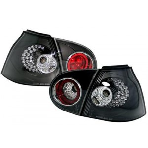 Čirá světla VW Golf V 03-09 – LED, černá
