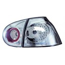 Čirá světla VW Golf V 03-09 – LED, krystal