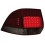 Čirá světla VW Golf VI Variant 07+_ LED, červená/kouřová
