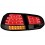 Čirá světla VW Golf VI 5K 10/08- _ LED, červená/kouřová