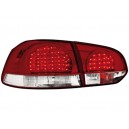 Čirá světla VW Golf VI 5K 10/08- _ LED, červená/krystal