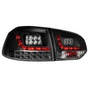 Zadní čirá světla VW Golf VI 5K 10/08- _ LED, černá