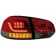 Zadní čirá světla VW Golf VI 5K 10/08- _ LED, červená/kouřová