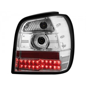 Čirá světla VW Polo 6N 95-98 – LED, krystal