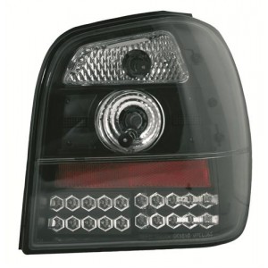 Čirá světla VW Polo 6N 95-98 – LED, černá