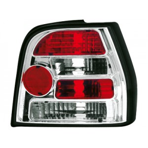 Zadní čirá světla VW Polo 86C II Coupé 90-94 – chrom
