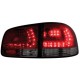 Zadní čirá světla VW Touareg 02-10 – LED, červená/kouřová