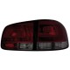 Zadní čirá světla VW Touareg 02-10 – LED, červená/kouřová