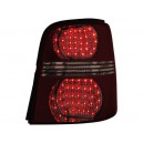 Zadní čirá světla VW Touran 03-10 - LED, červená/kouřová