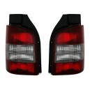Zadní čirá světla VW T5 03-09 – červená/černá
