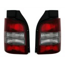 Zadní čirá světla VW T5 03-09 – červená/černá
