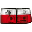 Čirá světla VW Vento 92-98 – červená/krystal